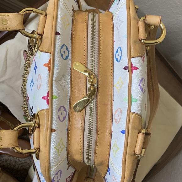 LOUIS VUITTON  Takashi Murakami 
Monogram Multicolor Claudia White - Picture 5 of 13